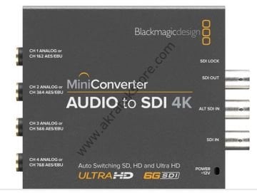 Mini Converter Audio to SDI 4K