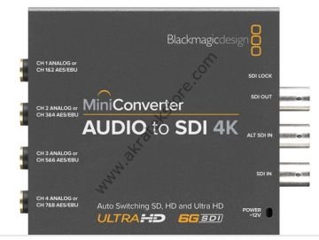Mini Converter Audio to SDI 4K