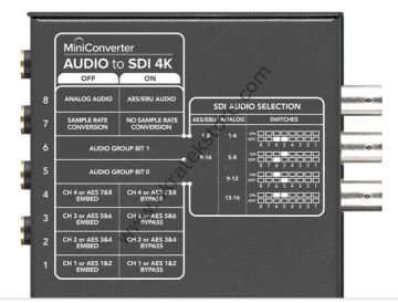 Mini Converter Audio to SDI 4K