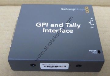 Blackmagic GPI and Tally Interface