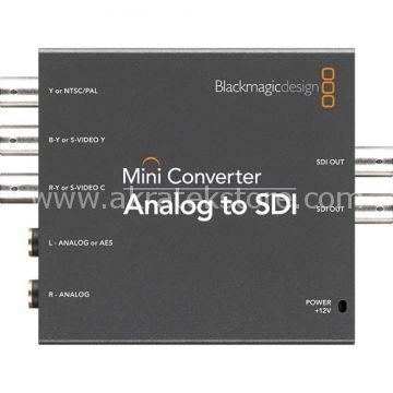 Blackmagic Mini Converter Analog to SDI
