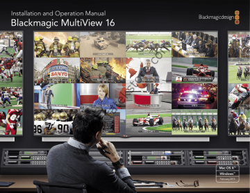 Blackmagic MultiView 16