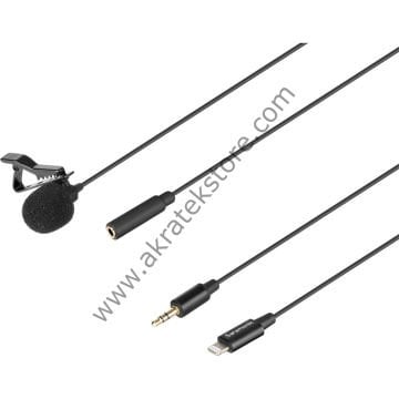 Lav Micro U1A Kablolu Yaka Mikrofonu