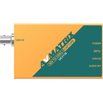 UC1118 SDI to USB 3.1 Type-C Video Capture