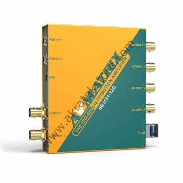 SD1151-12G 1×5 12G-SDI Reclocking Distribution Amplifier