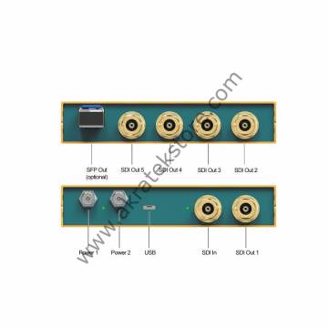 SD1151-12G 1×5 12G-SDI Reclocking Distribution Amplifier