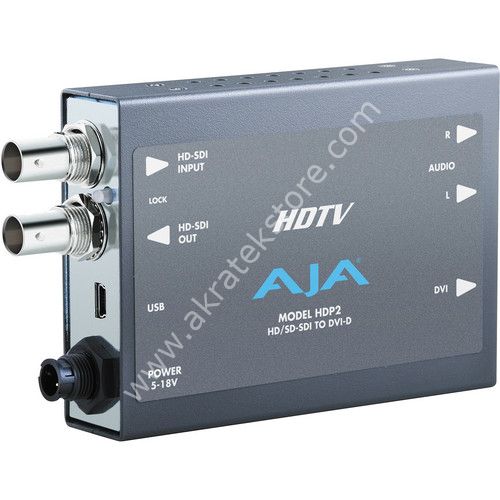 AJA HDP2 HD/SD-SDI to DVI-D Converter