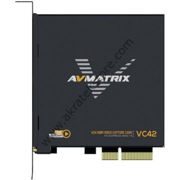 VC42 4-CH HDMI PCIE Capture Card
