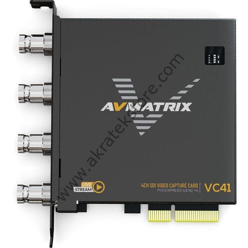 VC41 4-CH 3G-SDI PCIE Capture Card