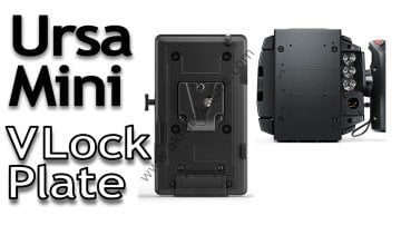 Blackmagic URSA VLock Battery Plate