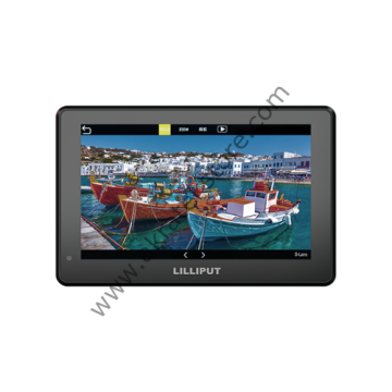 HT7S 7'' 2000 NIT 3G-SDI Kamera üstü dokunmatik Monitör