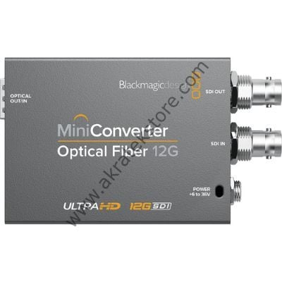 Blackmagic Mini Converter Optical Fiber 12G