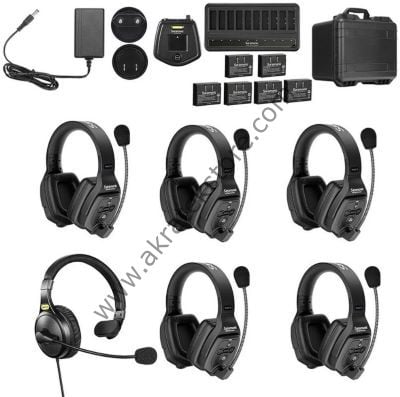 WiTalk WT6D (6'lı İnterkom Sistemi)