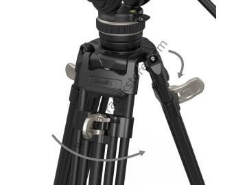 SmallRig 3989 AD-100 Carbon Video Tripod