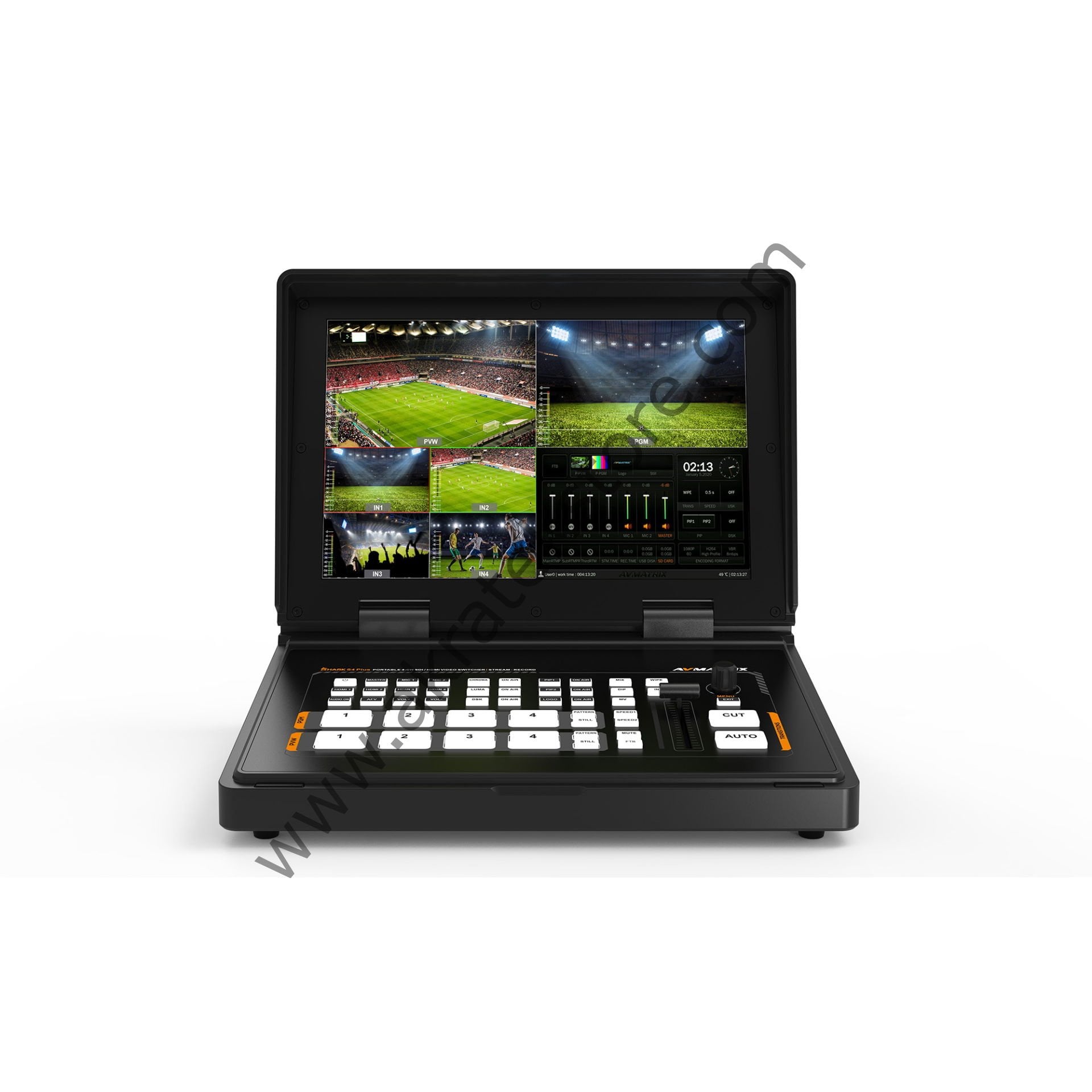 SHARK S4 PLUS 4-CH 3G-SDI/HDMI VIDEO SWITCHER
