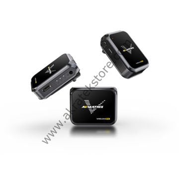 WM12-2 2 Kişilik Kablosuz Yaka Mikrofonu (2TX+1RX)