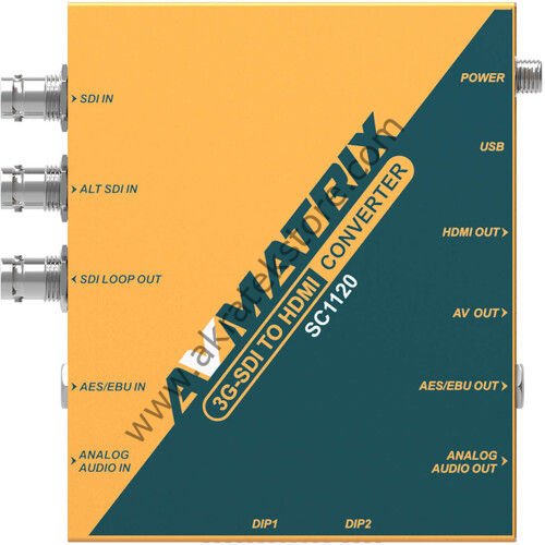 SC1120 3G-SDI to HDMI & AV Scaling Converter