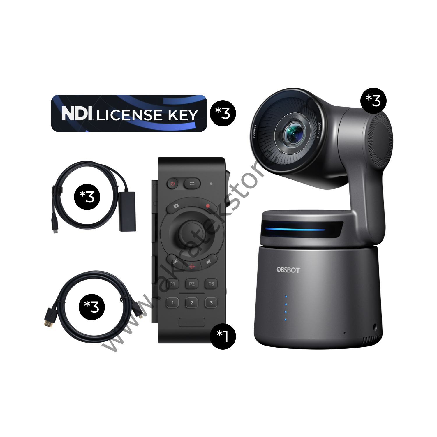 OBSBOT TAIL AIR MULTICAM COMBO