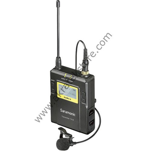 TX9 Kablosuz Yaka Mikrofonu Vericisi