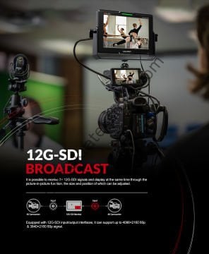 Q7-12G SDI 7'' Monitör
