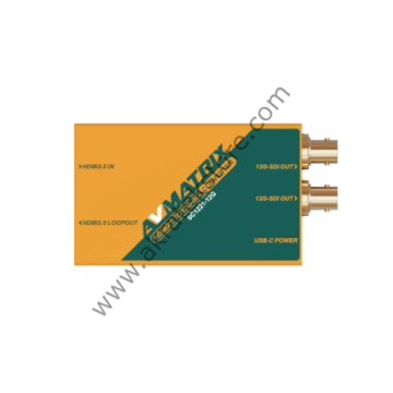 SC1221-12G HDMI 2.0 to 12G-SDI 4K Broadcast Converter
