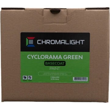Cyclorama Yeşil Baz Kat Chroma Key Boya (1 Galon = 3,78 Litre)
