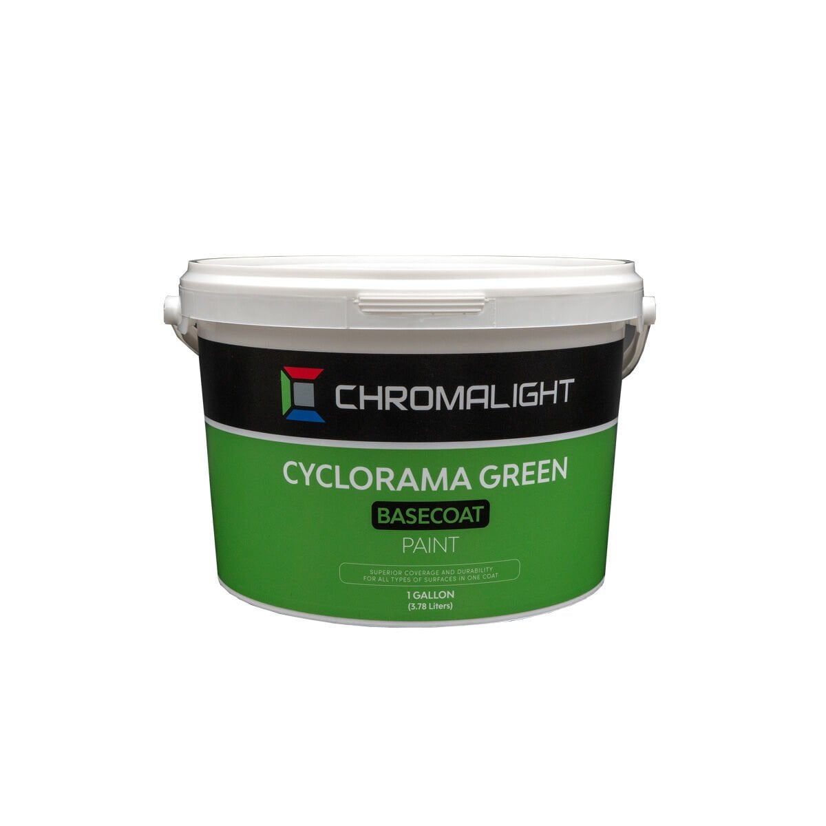 Cyclorama Yeşil Baz Kat Chroma Key Boya (1 Galon = 3,78 Litre)