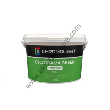 Cyclorama Yeşil Üst Kat Chroma Key Boya (1 Galon = 3,78 Litre)