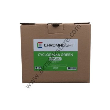 Cyclorama Yeşil Üst Kat Chroma Key Boya (1 Galon = 3,78 Litre)