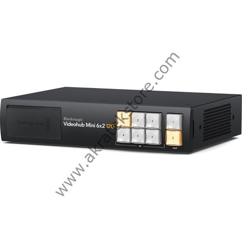Blackmagic Videohub Mini 6x2 12G