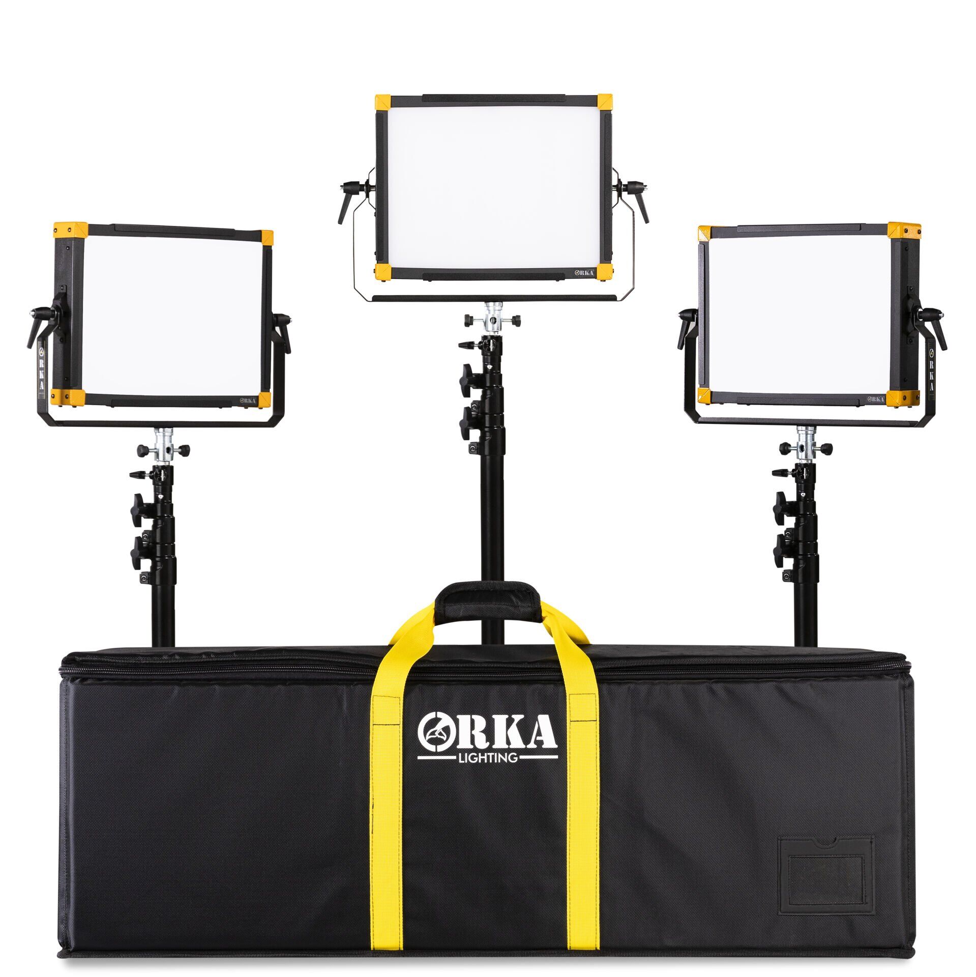 OR4002 SET 3Lü 5600K Stüdyo Led Işık Seti