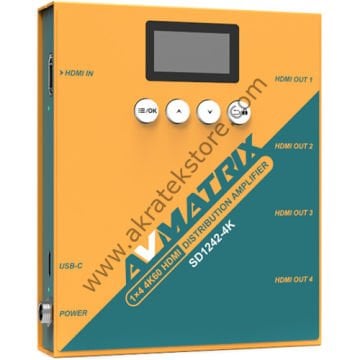 SD1242-4K 1×4 4K60 HDMI Distribution Amplifier