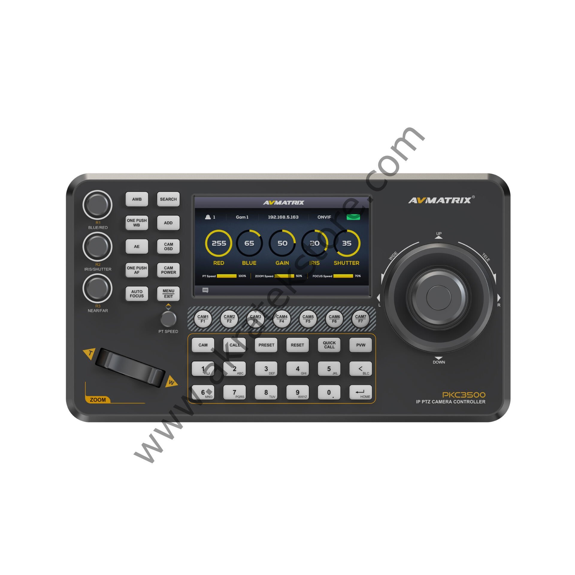 PKC3500-NDI IP PTZ Camera Controller NDI Version