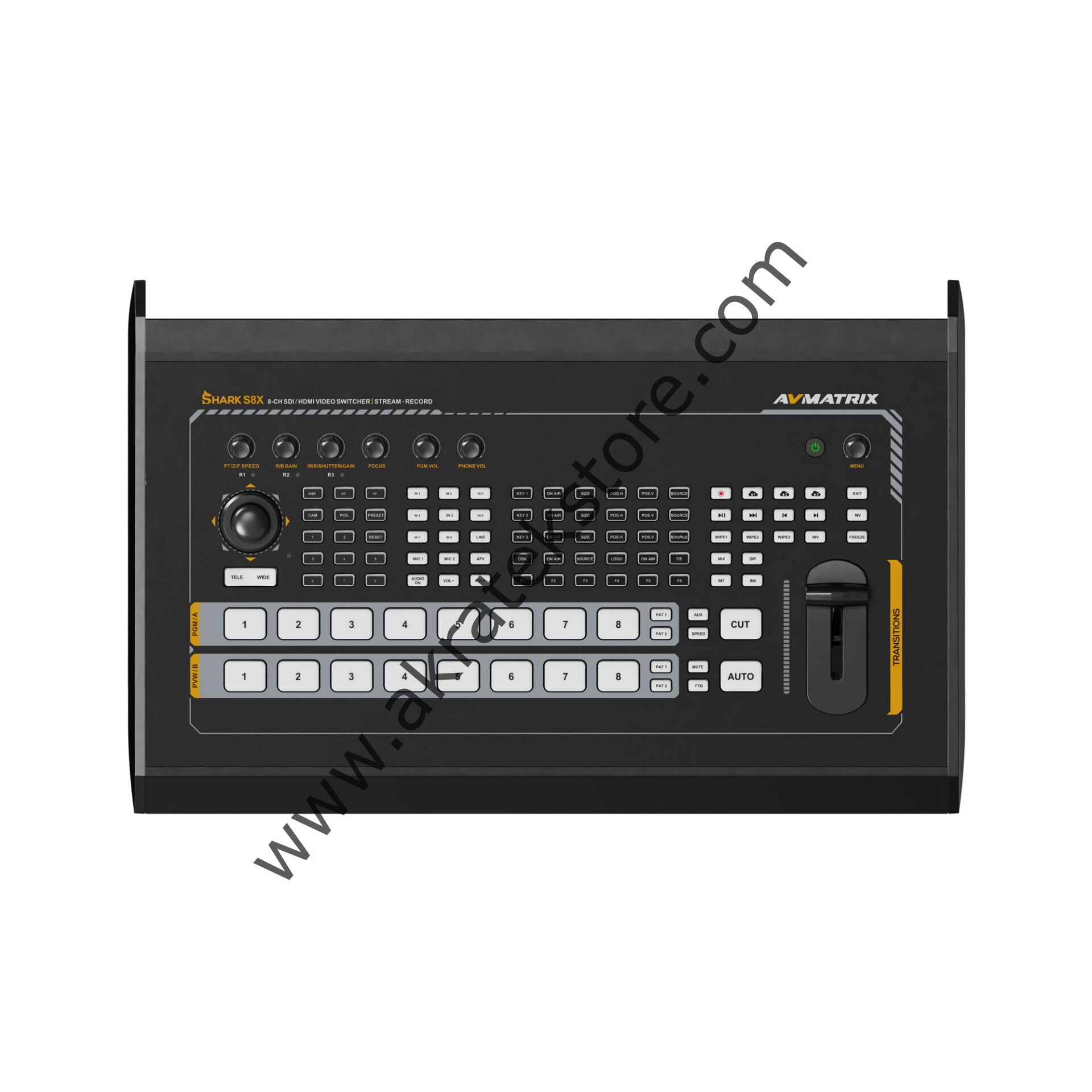 SHARK S8X-NDI 8-CH SDI/ HDMI Video Switcher