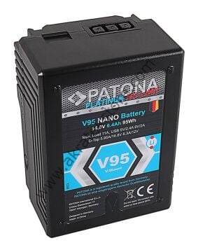 1299 Platinum NANO V95 V-Mount 95Wh Kamera Bataryası
