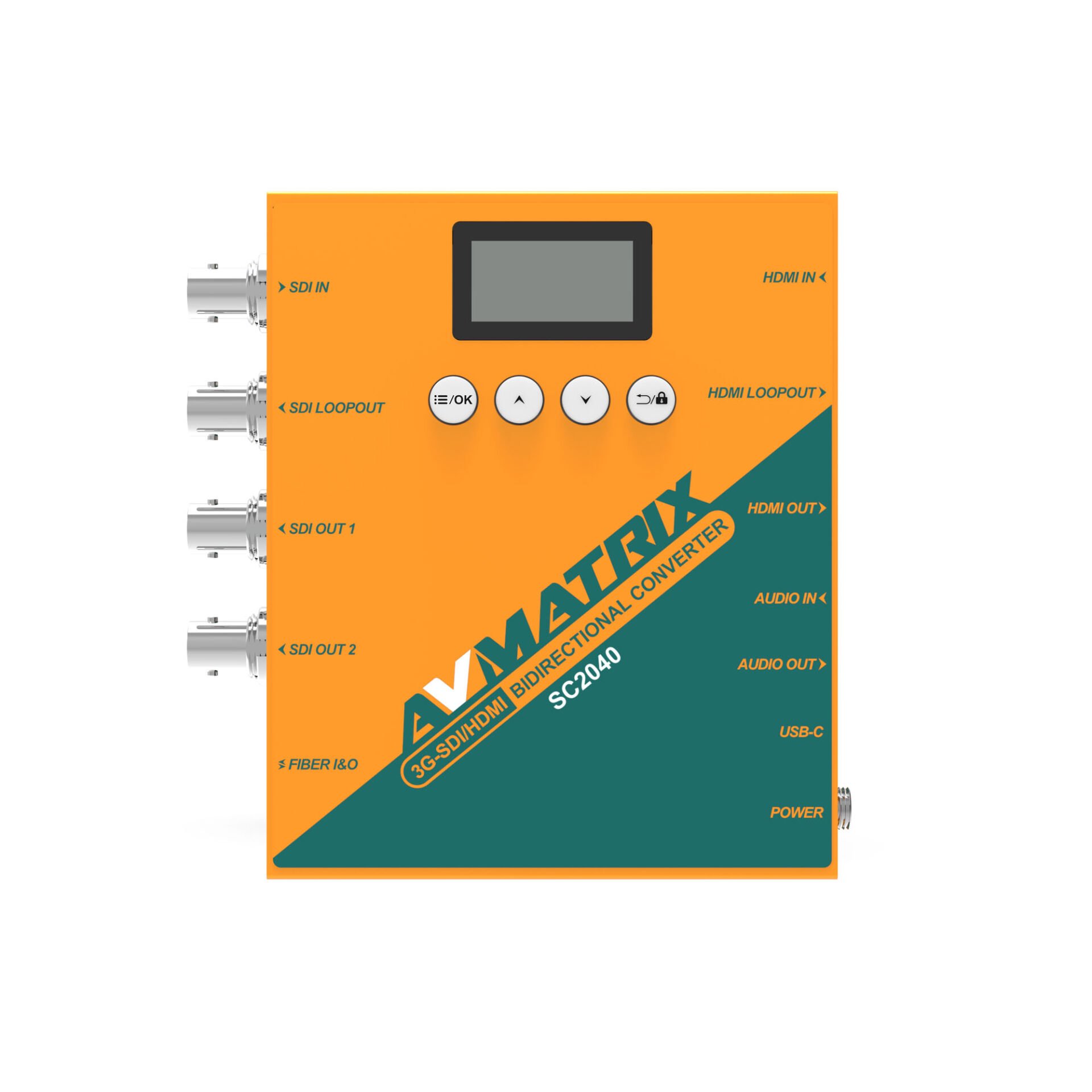 SC2040 Fiber / 3G-SDI / HDMI Bidirectional Converter