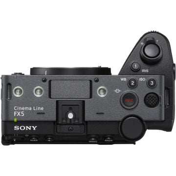 FX5 Cinema Camera with XLR Handle Unit
