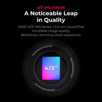 YoloCam S7 Body Micro Four Thirds UHD 4K60 Live Streaming Camera